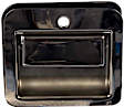 760-5404 Front, Driver Side Chrome Exterior Door Handle, Without Key Hole, HD Solutions Series