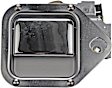 760-5411 Front, Passenger Side Chrome Exterior Door Handle, With Key Hole, HD Solutions Series
