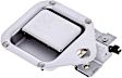 760-5411 Front, Passenger Side Chrome Exterior Door Handle, With Key Hole, HD Solutions Series
