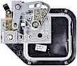 760-5411 Front, Passenger Side Chrome Exterior Door Handle, With Key Hole, HD Solutions Series