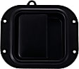 760-5422 Front, Driver Side Black Interior Door Handle, Without Door Lock Hole, HD Solutions Series