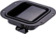 760-5422 Front, Driver Side Black Interior Door Handle, Without Door Lock Hole, HD Solutions Series