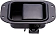 760-5422 Front, Driver Side Black Interior Door Handle, Without Door Lock Hole, HD Solutions Series