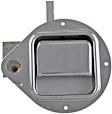 760-5426 Front, Driver Side Chrome Exterior Door Handle, With Key Hole, HD Solutions Series