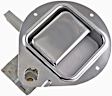 760-5426 Front, Driver Side Chrome Exterior Door Handle, With Key Hole, HD Solutions Series