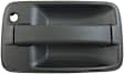 760-5608 Front, Passenger Side Textured Black Exterior Door Handle, Without Key Hole, HD Solutions Series
