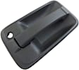 760-5608 Front, Passenger Side Textured Black Exterior Door Handle, Without Key Hole, HD Solutions Series