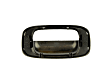 2004 GMC Sierra 2500 - Tailgate Handle Bezel, Smooth Black, Plastic, Help Series