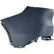 Rear, Driver Side Bumper End, Primed Plastic