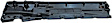 761-5209 Front, Driver Side Black Interior Door Handle, Without Door Lock Hole, HD Solutions Series