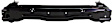 Rear Bumper Reinforcement, Steel, CAPA Certified