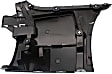 Rear, Driver Side Bumper Bracket, Base Model