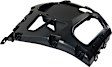 Rear, Driver Side Bumper Bracket, Side Cover Guide, Base Model