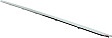 Rear, Driver or Passenger Side Bumper Trim, Chrome