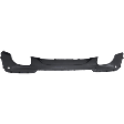 2018 BMW X3 - Rear, Lower Bumper Trim, For Models Without Trailer Hitch, Black