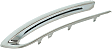 2014-2016 BMW 528i xDrive - Rear, Driver Side, Outer Bumper Trim, Chrome, Base Model