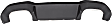 Rear Valance, Textured, 6 Cyl., 3.0L Engine