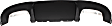 Rear Valance, Textured, 6 Cyl., 3.0L Engine