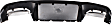 Rear Valance, Textured, 6 Cyl., 3.0L Engine