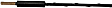 76854 Help Series Antenna - Black, Screw-on Antenna, Direct Fit