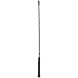 76865 Help Series Antenna Mast - Black, Plastic, Direct Fit, Sold Individually