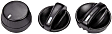 76881 Help Series A/C Control Knob - Direct Fit, Sold Individually