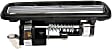 768MXCD Front, Driver Side Chrome Lever with Black Bezel Exterior Door Handle, With Key Hole, Help Series