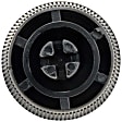 76942 Universal Window Crank Knob, 1.25 in. Diameter, 0.3 in. Crank Shaft Attachment Diameter