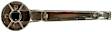 76992 Front, Driver or Passenger Side Chrome Interior Door Handle, Without Door Lock Button, Help Series