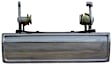 77006 Front, Driver or Passenger Side Chrome Exterior Door Handle, Without Key Hole, Help Series