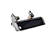 77006 Front, Driver or Passenger Side Chrome Exterior Door Handle, Without Key Hole, Help Series