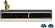 77013 Chrome Exterior Door Handle, Without Key Hole, Help Series