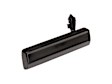 77048 Front, Driver Side Smooth Black Exterior Door Handle, Without Key Hole, Help Series
