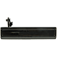 77049 Front, Passenger Side Smooth Black Exterior Door Handle, Without Key Hole, Help Series