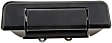 77059 Help Series Tailgate Handle, Black Plastic Without Camera Hole Without Key Hole