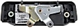 77059 Help Series Tailgate Handle, Black Plastic Without Camera Hole Without Key Hole