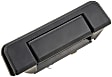77059 Help Series Tailgate Handle, Black Plastic Without Camera Hole Without Key Hole