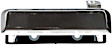 77062 Chrome Exterior Door Handle, Without Key Hole, Help Series
