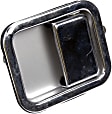 77068 Front, Driver Side Chrome Exterior Door Handle, Without Key Hole, Help Series