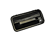 77072 Front, Driver Side Smooth Black Exterior Door Handle, With Key Hole, Help Series