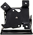 77076 Help Series Tailgate Handle, Smooth Black Metal