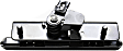 77079 Rear, Passenger Side Smooth Black Exterior Door Handle, Without Key Hole, Help Series