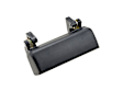 77082 Front, Driver Side Textured Black Exterior Door Handle, Without Key Hole, Help Series