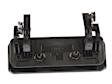 77083 Front, Passenger Side Textured Black Exterior Door Handle, Without Key Hole, Help Series