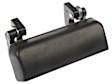 77083 Front, Passenger Side Textured Black Exterior Door Handle, Without Key Hole, Help Series