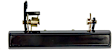 77094 Front, Passenger Side Smooth Black Exterior Door Handle, Without Key Hole, Help Series