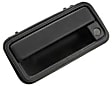 77096 Front, Driver Side Textured Black Exterior Door Handle, With Key Hole, Help Series