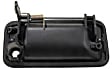 77096 Front, Driver Side Textured Black Exterior Door Handle, With Key Hole, Help Series