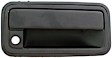 77097 Front, Passenger Side Textured Black Exterior Door Handle, With Key Hole, Help Series
