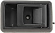 77121 Textured Black Interior Door Handle, Without Door Lock Hole, Help Series